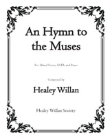 An Hymn to the Muses SATB choral sheet music cover